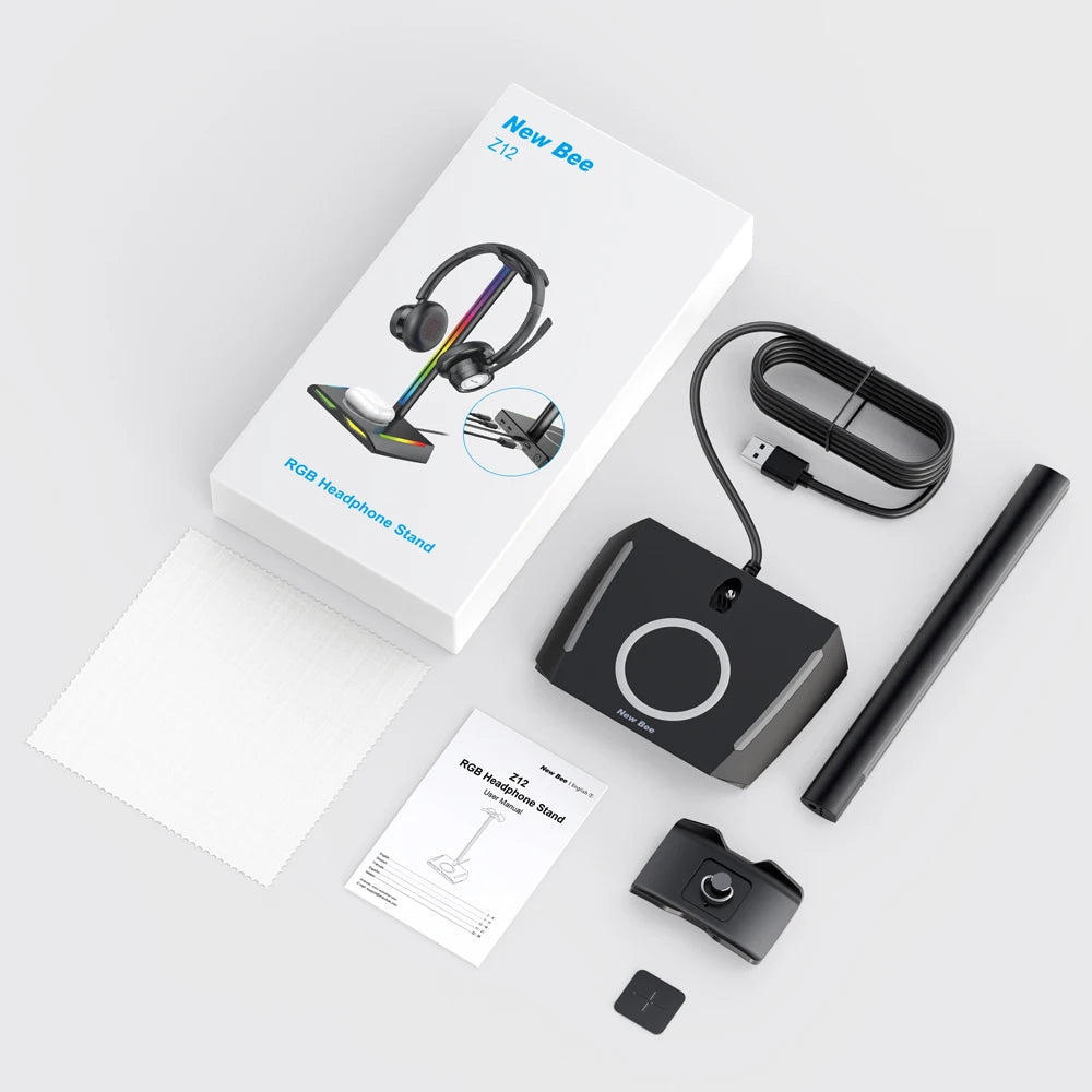 The Command Center V2 - Pro RGB Stand with Wireless Charging